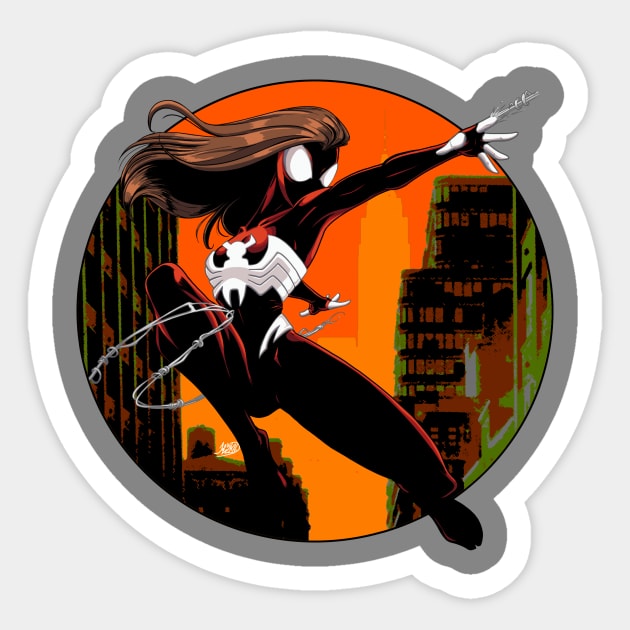 Ultimate Spider-Woman Sticker by Spider_Menace